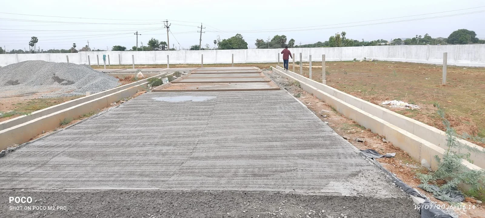 Corner residential plots with clear title demarcation